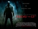 Friday the 13th - British Movie Poster (xs thumbnail)