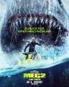 Meg 2: The Trench - German Movie Poster (xs thumbnail)