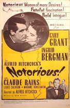 Notorious - British Movie Poster (xs thumbnail)