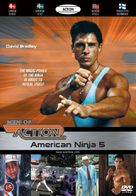 American Ninja V - Danish DVD movie cover (xs thumbnail)