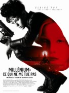 The Girl in the Spider&#039;s Web - French Movie Poster (xs thumbnail)