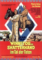 Winnetou und Shatterhand im Tal der Toten - German Movie Poster (xs thumbnail)