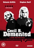 Cecil B. DeMented - British DVD movie cover (xs thumbnail)