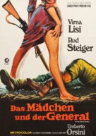 La ragazza e il generale - German Movie Poster (xs thumbnail)