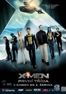X-Men: First Class - Czech Movie Poster (xs thumbnail)