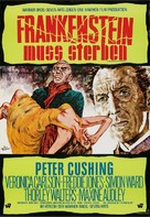 Frankenstein Must Be Destroyed - German Movie Poster (xs thumbnail)