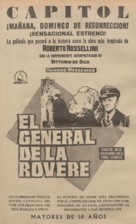 Il generale della Rovere - Spanish poster (xs thumbnail)