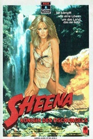 Sheena - German VHS movie cover (xs thumbnail)