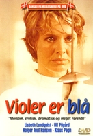 Violer er bl&aring; - Danish DVD movie cover (xs thumbnail)