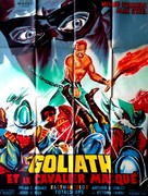 Golia e il cavaliere mascherato - French Movie Poster (xs thumbnail)