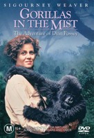 Gorillas in the Mist: The Story of Dian Fossey - Australian DVD movie cover (xs thumbnail)