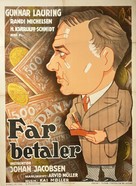 Far betaler - Danish Movie Poster (xs thumbnail)