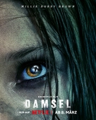 Damsel - Danish Movie Poster (xs thumbnail)