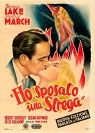 I Married a Witch - Italian Movie Poster (xs thumbnail)