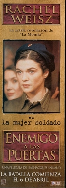Enemy at the Gates - Spanish Movie Poster (xs thumbnail)