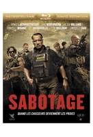 Sabotage - French Blu-Ray movie cover (xs thumbnail)