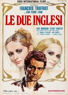 Les deux anglaises et le continent - Italian Movie Poster (xs thumbnail)