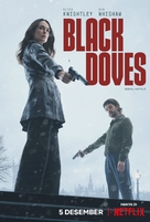 &quot;Black Doves&quot; - Indonesian Movie Poster (xs thumbnail)