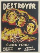 Destroyer - British Movie Poster (xs thumbnail)