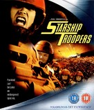 Starship Troopers - British Blu-Ray movie cover (xs thumbnail)