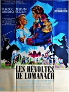 Les r&eacute;volt&eacute;s de Lomanach - French Movie Poster (xs thumbnail)