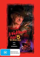 A Nightmare on Elm Street: The Dream Child - Australian DVD movie cover (xs thumbnail)