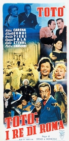 Tot&ograve; e i re di Roma - Italian Movie Poster (xs thumbnail)