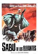 Elephant Boy - Spanish Movie Poster (xs thumbnail)