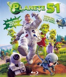 Planet 51 - French Blu-Ray movie cover (xs thumbnail)