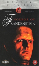 The Horror of Frankenstein - British VHS movie cover (xs thumbnail)
