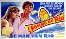 L&#039;homme de Rio - Belgian Movie Poster (xs thumbnail)