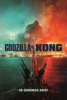 Godzilla vs. Kong - British Movie Poster (xs thumbnail)