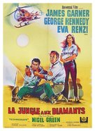 The Pink Jungle - French Movie Poster (xs thumbnail)