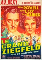 The Great Ziegfeld - Belgian Movie Poster (xs thumbnail)