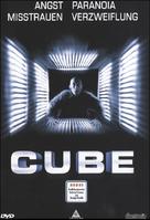 Cube - German DVD movie cover (xs thumbnail)