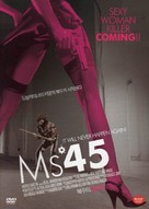 Ms. 45 - South Korean DVD movie cover (xs thumbnail)