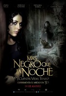 M&aacute;s negro que la noche - Mexican Movie Poster (xs thumbnail)