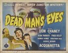 Dead Man&#039;s Eyes - Movie Poster (xs thumbnail)