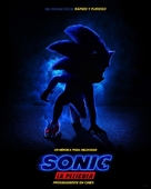 Sonic the Hedgehog - Mexican Movie Poster (xs thumbnail)