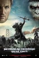 Dawn of the Planet of the Apes - Turkish Movie Poster (xs thumbnail)