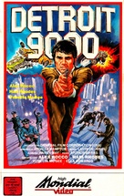 Detroit 9000 - German VHS movie cover (xs thumbnail)