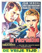 La r&eacute;cr&eacute;ation - French Movie Poster (xs thumbnail)