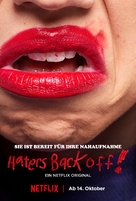 &quot;Haters Back Off&quot; - German Movie Poster (xs thumbnail)