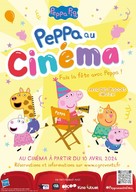 Peppa&#039;s Cinema Party - French Movie Poster (xs thumbnail)