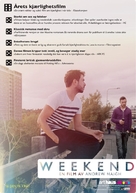 Weekend - Norwegian Movie Poster (xs thumbnail)