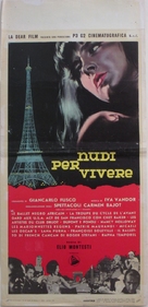 Nudi per vivere - Italian Movie Poster (xs thumbnail)