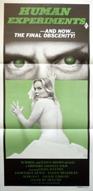 Human Experiments - Australian Movie Poster (xs thumbnail)