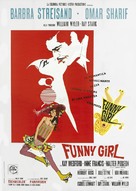 Funny Girl - Italian Movie Poster (xs thumbnail)