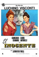 L&#039;innocente - Spanish Movie Poster (xs thumbnail)