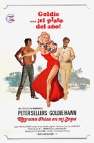 There&#039;s a Girl in My Soup - Spanish Movie Poster (xs thumbnail)
